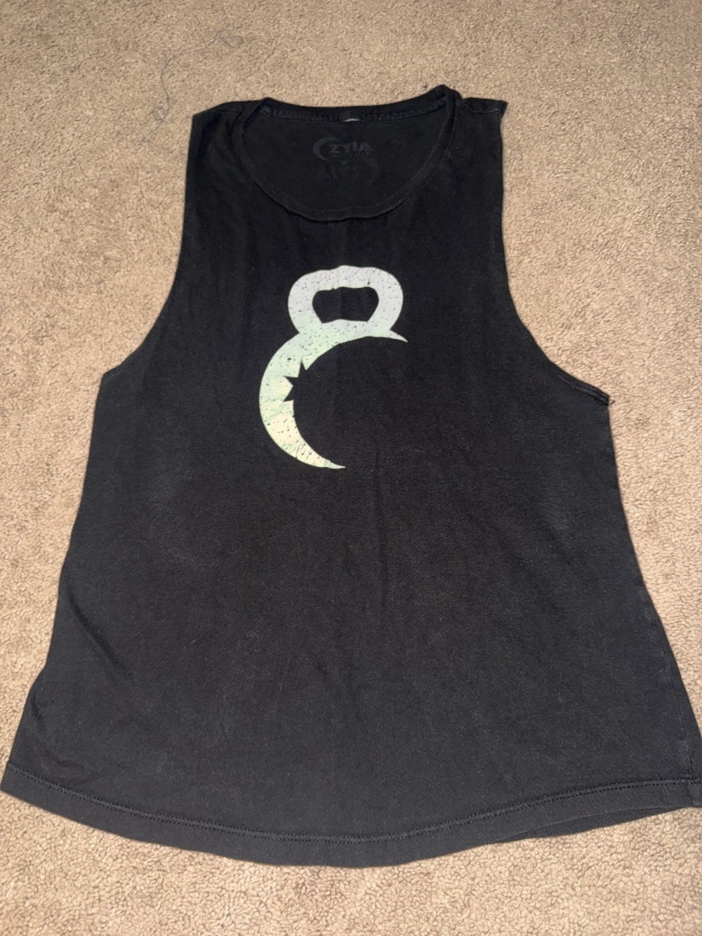Zyia Kettlebell Muscle Tank (size Medium)